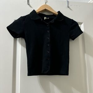 Classic Black Kids Shirt